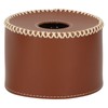 Gas Tank Protective Case PU Leather Fuel Cylinder Canister Storage