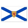 CafePress Nova Scotia Flag Rectangle Sticker Rectangle Bumper Sticker Car
