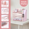 SUPEASY Desk Organizer with File Holder, 5 Tier Desktop File