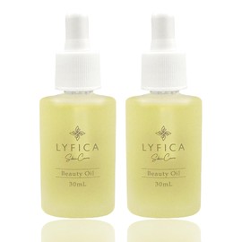 LYFICA Argan Oil, Set of 2, Booster Oil, Hair Oil, Aging Care, Face Oil, For Facial, Pores, Introduction Serum, Organic Cosmetics, Beauty Oil, Face Massage, Sensitive Skin, Highly Moisturizing,