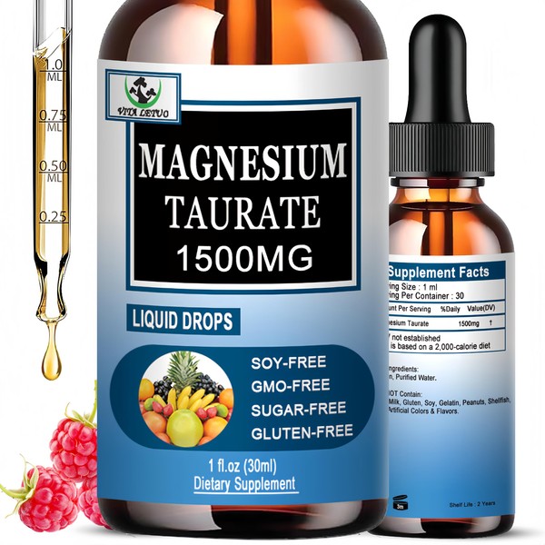 Magnesium Taurate Liquid Drops