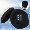 Winter Earmuffs Music for Bluetooth 5.0 Soft Skin Friendly Rechargeable
