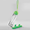 Portable 3-in-1 Water Bottle & Pill Organizer - 400ml