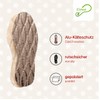 CS Feet 2 Pairs of Winter Insoles for Shoes Made