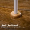 Wooden Radiator Pipe Collars | Radiator Cover Oak for 15mm