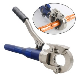 iGeelee Hydraulic Copper Tube Fittings Crimping Tool with 1/2,3/4 and 1-inch Jaw for ProPress Copper Fitting Pipe Reparing tool(IG-1632)