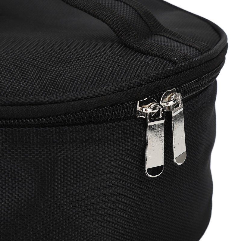 Barrel Makeup Bag Waterproof Abrasion Resistance Polyester Travel Cosmetic Bag