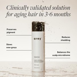 Arey- Champú (un champú limpio para retrasar la aparición de canas)