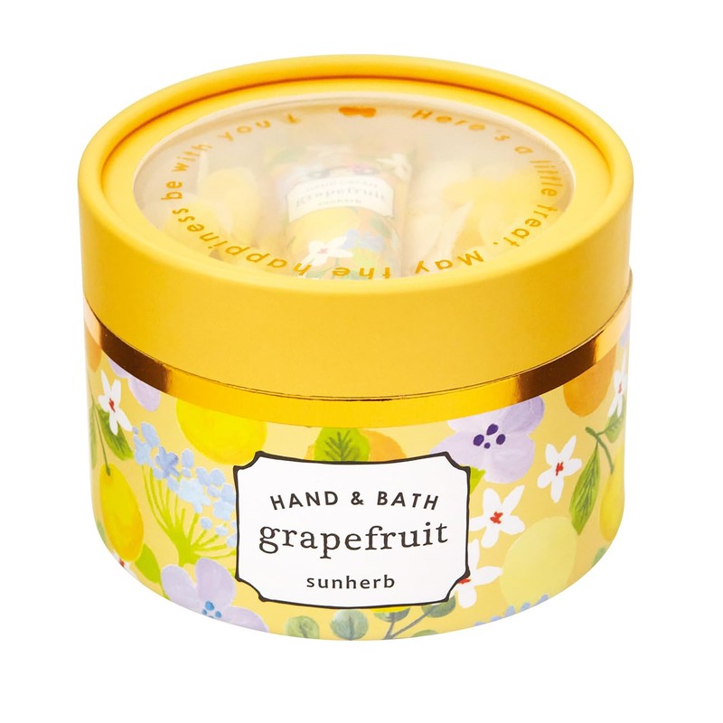 Sun Herbs Happy Petit Gift Grapefruit (15g Hand Cream, 1