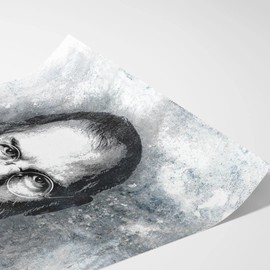 Hustling Sharks® Motivational Pictures on Poster as XXL Wall Picture Live Your Life! Poster in Portrait Format, Motivational Poster with Sayings, Success Pictures, Office Picture (20 x 30 cm)