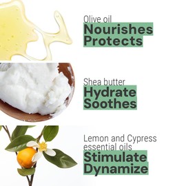 Panier des Sens - Small Hand Cream for Dry Cracked Hands - Provence Mini Hand Lotion for Dry Skin - With Shea Butter and Olive Oil - Hand Care 97% Natural Ingredients - Travel Size 1 floz