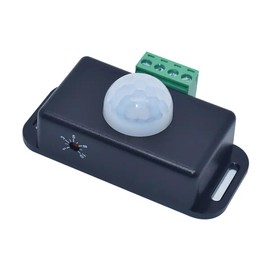 DC 12V 24V 6A Automatic Adjustable PIR Motion Sensor Switch IR Infrared Detector Light Switch Module for LED Strip Light Lamp