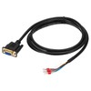 MECCANIXITY DB9 RS232 Serial Cable, 26AWG DB9 Female to Bare