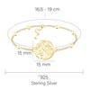 Sofia Milani - Women's Bracelet 925 Silver - Tree of