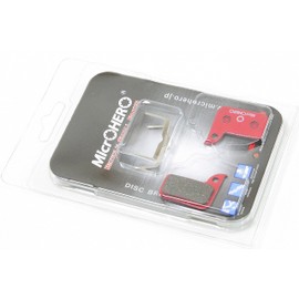MicrOHERO Disc Brake Pad for Slam SRAM RED HRD/SRAM Force HRD/SRAM Rival HRD/SRAM APEX 1 HRD/SRAM S-700 DoubleTap/SRAM LEVEL ULTIMATE/LEVEL TLM (Resin Pad BP-R053)