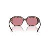 Vogue Eyewear VO5554S Sunglasses, Rose Tortoise/Dark Violet, 54 mm