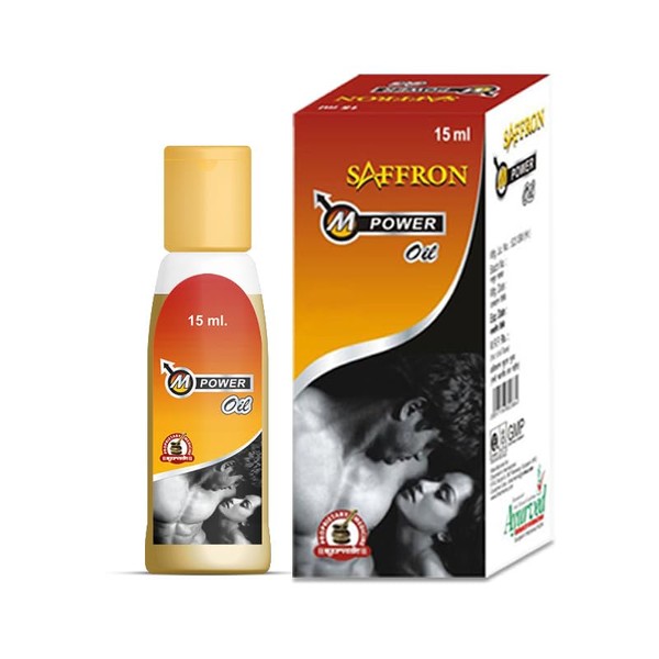 Generic King Saffron M Power Oil, 3 Pack of 15