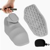 Workout Grips,HMNXG Ergonomic Rubber Hand Protector Gloves for Weight Lifting,