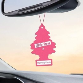 LITTLE TREES Car Air Freshener Morning Fresh for Home or Car (Pack of 24)