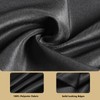Fixwal Black Tablecloth Rectangle 60 x 84 Inch, 2 Pack