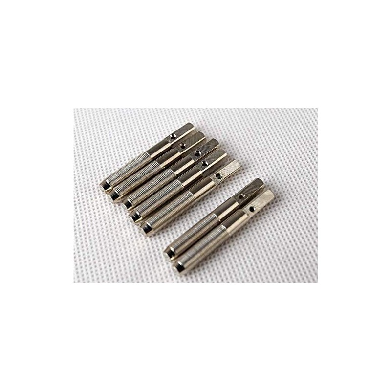 Liyafy 30Pcs 40mm Tuning Pin Nails with Brass Rivets Set