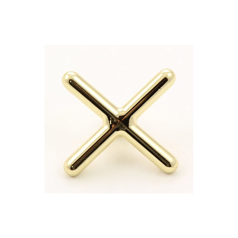 TOELESS Brass CROSS Rest Head For Snooker Or Pool