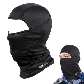 [UrbanPulse] バラクラバ 夏用 フェイスカバー 吸汗速乾 通気性 冷感 目出し帽 ネックガード 日焼け防止 紫外線保護 伸縮性 自転車 サイクリング バイク ランニング 釣り 登山 スポーツ 作業用 男女兼用