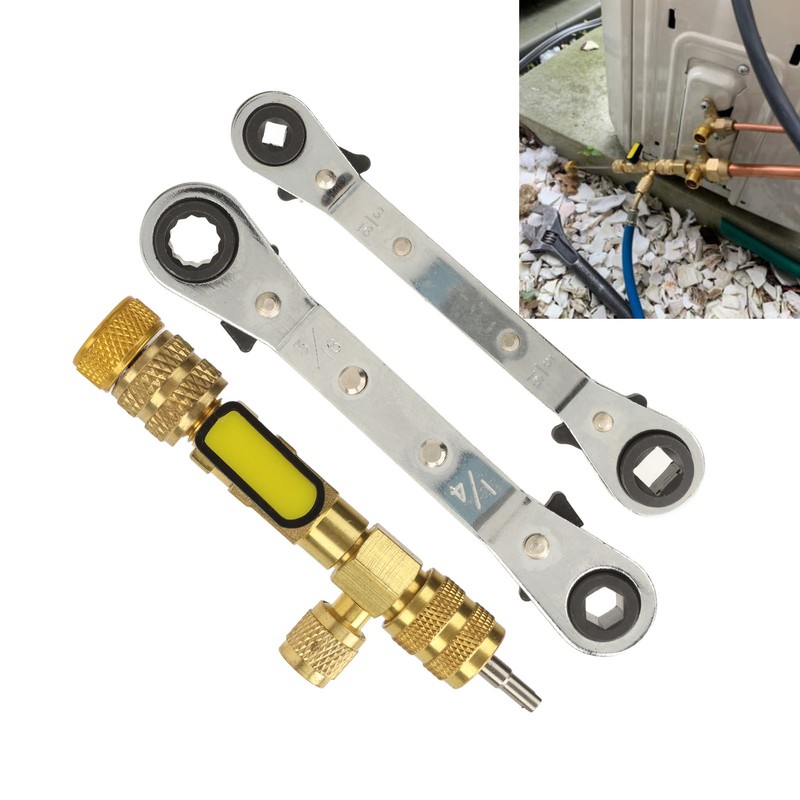 AC Valve Core Remover Multifunctional Air Conditioning Valve Core Remover
