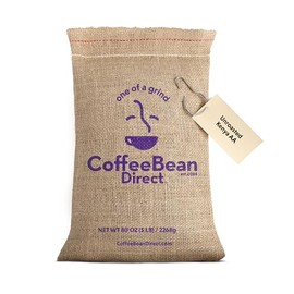 Coffee Bean Direct Unroasted Kenya AA, 5 Pound (Pack of 1)