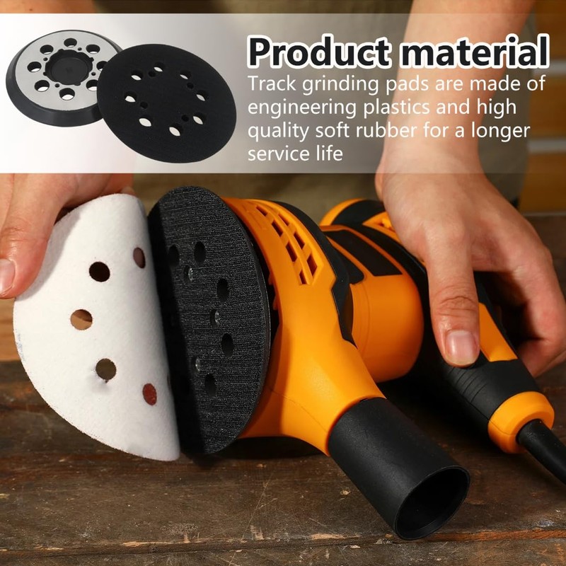 Sander Pad for Dewalt, 2 Pack 5" 8 Hole Hook