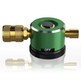 Nitrogen Regulator HVAC Nitrogen Purge Regulator Nitrogen Tank Regulator Tool Nitrogen Flow Regulator HVAC Purge, Dark Green