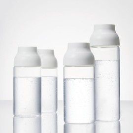 Kinto Capsule Water Carafe, 0.7 Litre Capacity, White