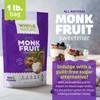 Whole Nature 100% Monk Fruit Sweetener With Erythritol Granulated -