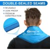 Neck Ice Pack Wrap, Reusable Gel Ice Pack for Neck