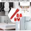 Ninoclar 14-in-1 Multi-Functional Wrench for Toilet, Sink, Bathroom, Kitchen Plumbing