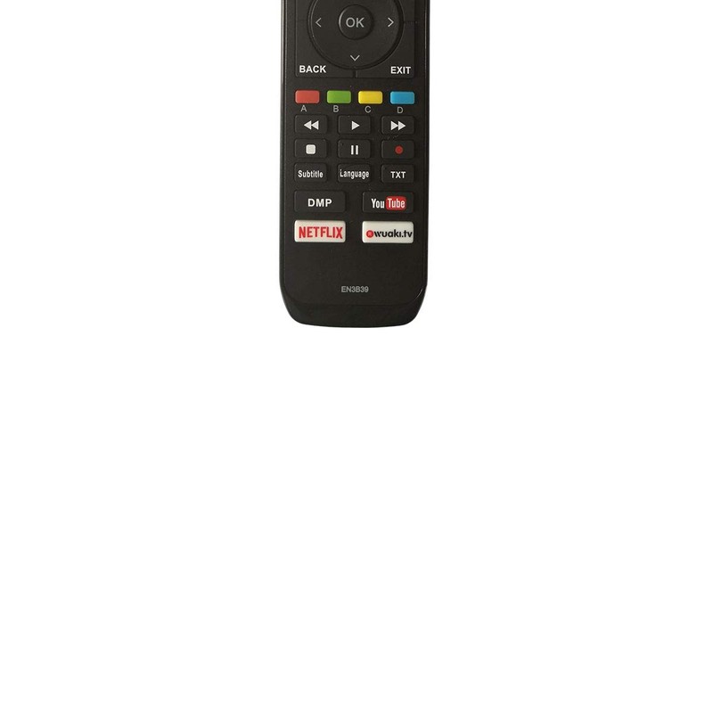 Aurabeam Ersatz TV Fernbedienung kompatibel mit Hisense Fernseher