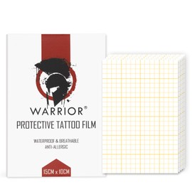 WARRIOR Tattoo Protection Film Bandage 15cm x 10cm Breathable Waterproof Aftercare Bandage Tape Tattoo Care 5pcs
