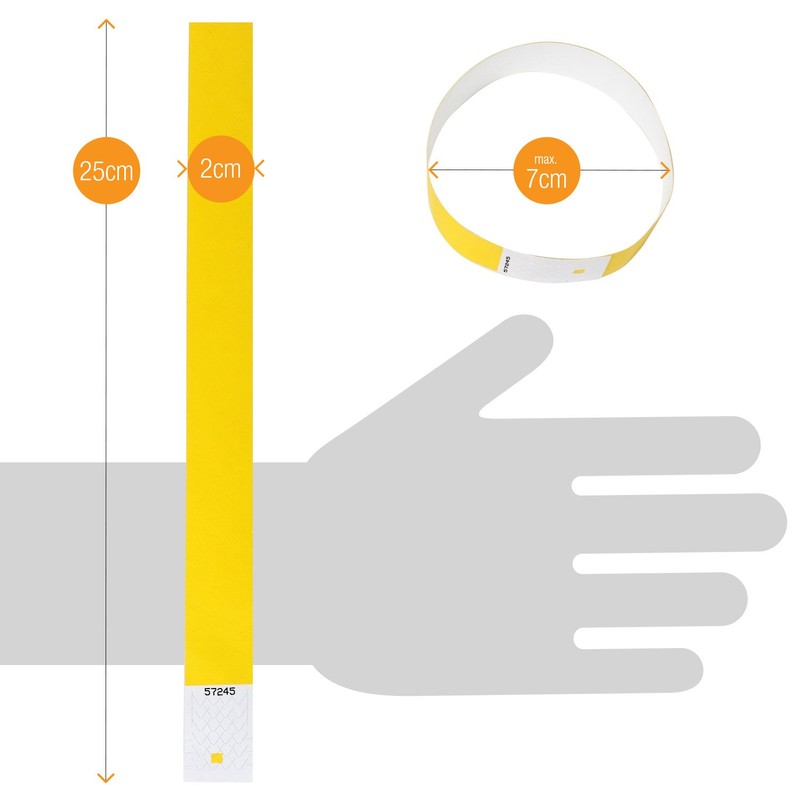 Amazy Entry Wristband, red