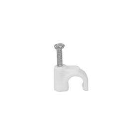 Importer520 100 Pack White RG6 Cable Clips