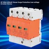 4P 20kA 420vAC House Surge Protective Low voltage Arrester Device