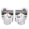 Unbranded 1.7" Chrome Handlebar Risers Bottom For Harley Softail Slim