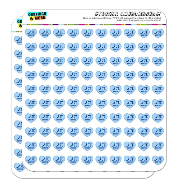 Nerdy Moon Pi MoonPie Heart Shaped Planner Calendar Scrapbook Craft