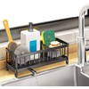 Latawon Kitchen Sink Organizer,Sink Caddy Sponge Holder for Kitchen Sink