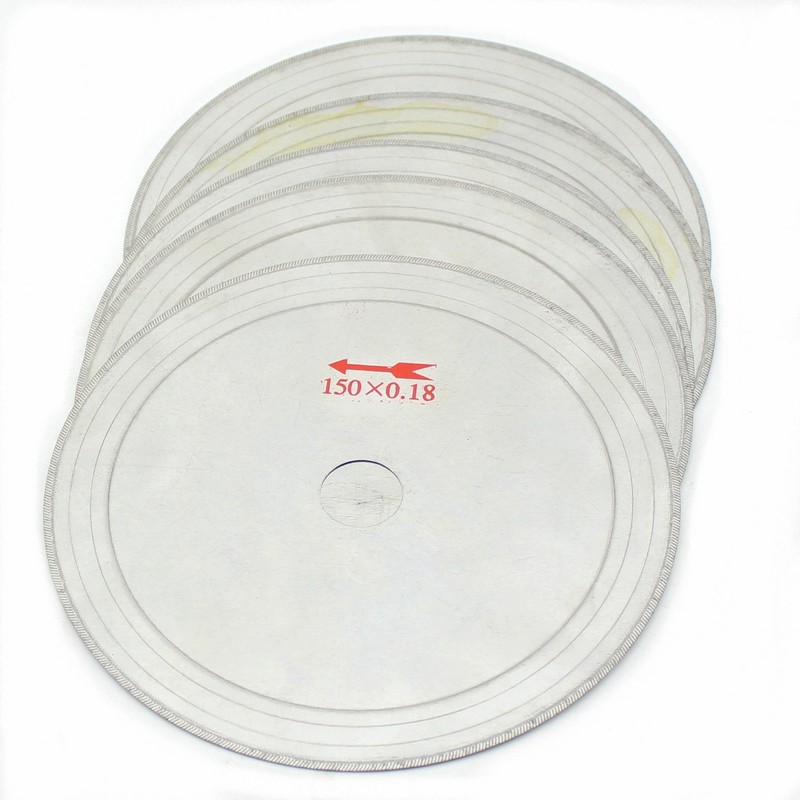 ILOVETOOL 6 inch Thin Edge Wet Diamond Blade Disc Lapidary