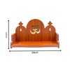 Wooden Wall Mounted Hanging Table top Temple Pooja Mandir God