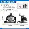 Fog Lights compatible for CRV 2010 2011 Honda C-RV Driver