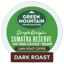 Green Mountain Coffee Roasters Sumatra Reserve Keurig Single-Serve K-Cup Pods, Dark Roast Coffee, 12 Count
