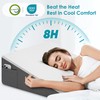 DiffPacky 12 inch Bed Wedge Pillow for Sleeping, Reading &