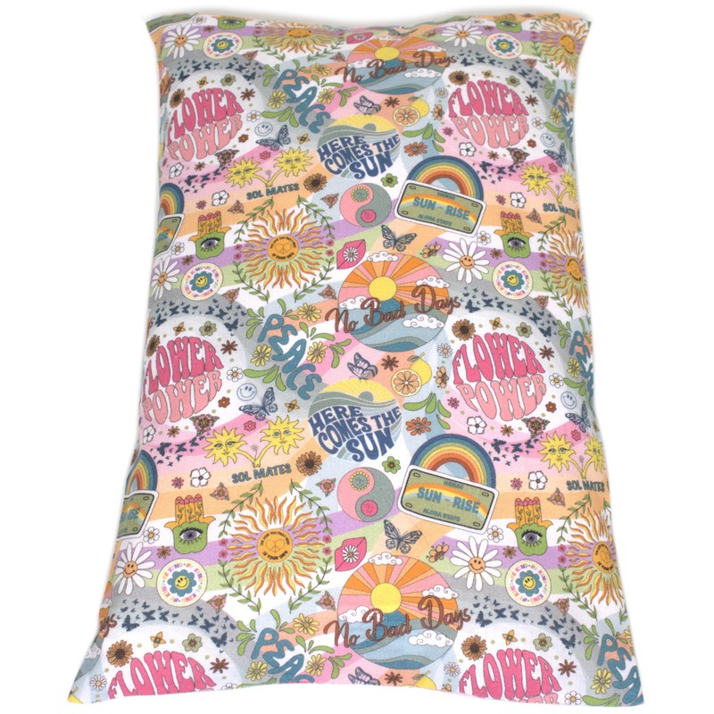 Lavender Blossom Scented Pillow 30 x 20 cm Organic Cotton