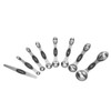 Measuring Spoon Set Double Head Magnetic Scoop with Black Handle